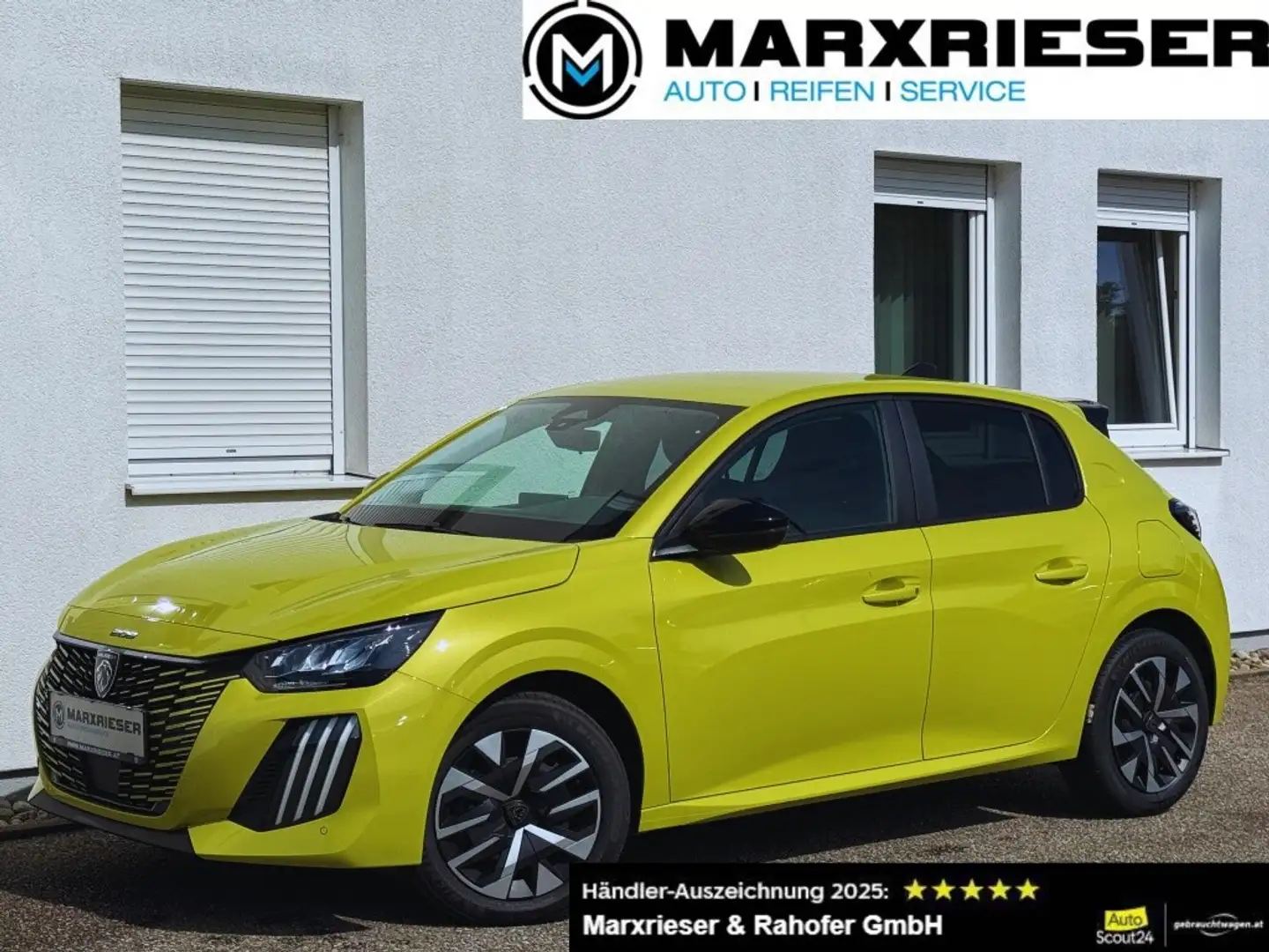 Peugeot 208 Hybrid 100 e-DCS6 Allure | 8JAHRE GARANTIE! | K... Gelb - 1