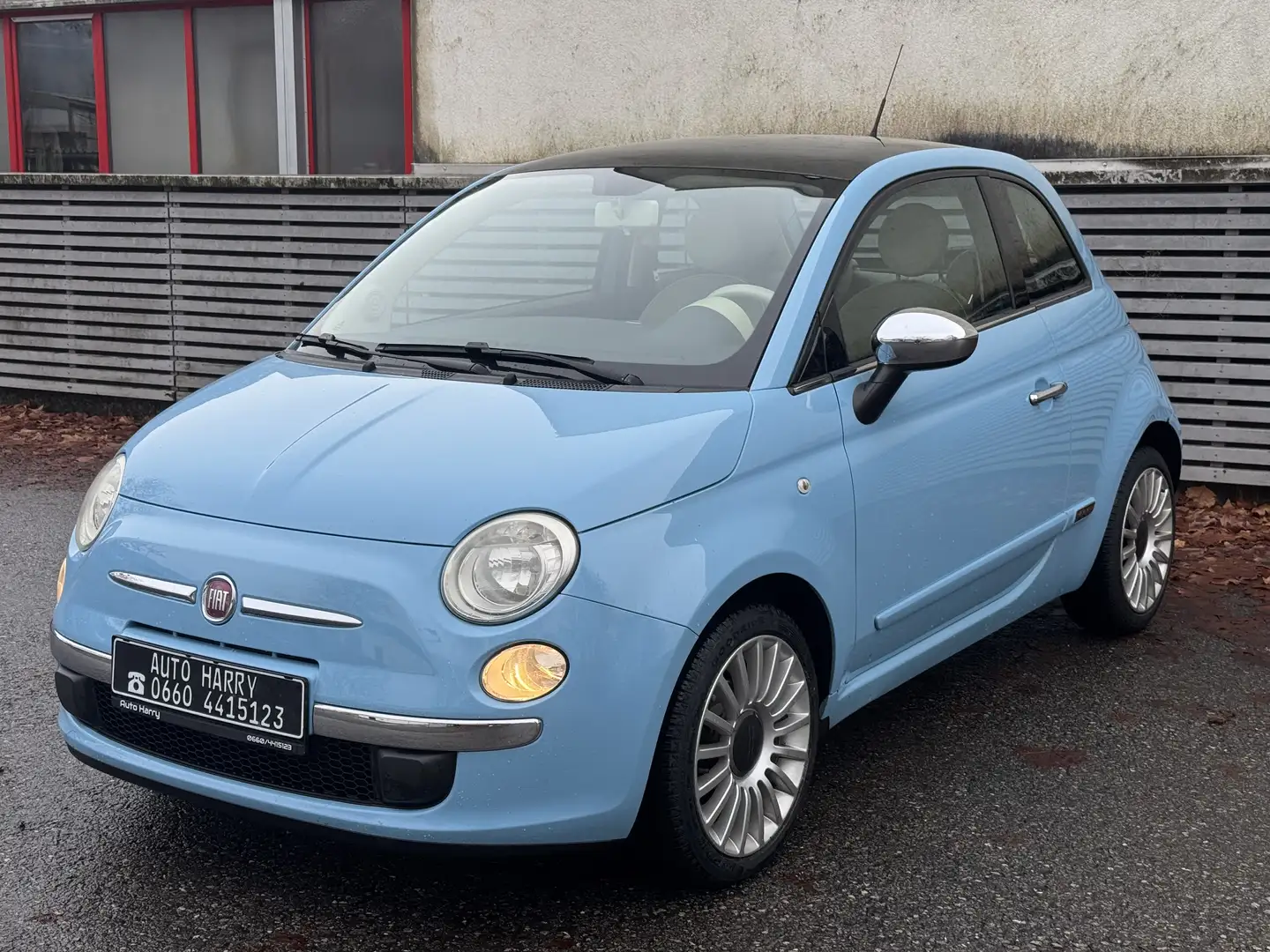 Fiat 500 1,2 Pop Blau - 1