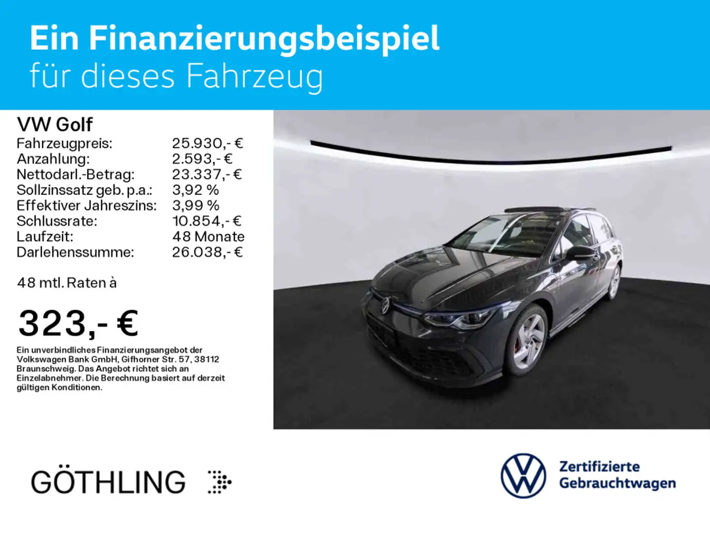 Volkswagen Golf GTE GTE TSI  eHybrid 180kW*PANO*MATRIX*KAM*NAVI Серый - 2