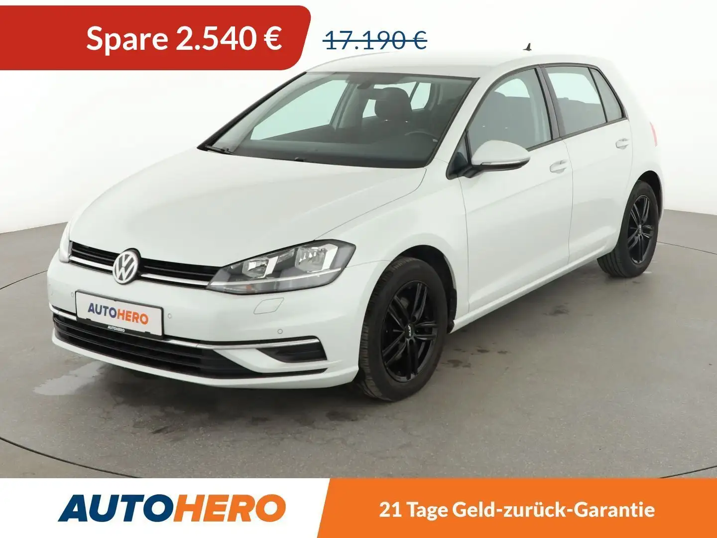Volkswagen Golf 1.4 TSI Comfortline BM Aut*PDC*SHZ*KLIMA*GARANTIE Weiß - 1