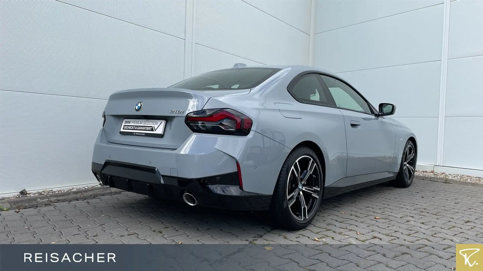 BMW 218 i A Coupé M Sport,LCPlus,RFK,SHZ,WirelessCh. Grau - 2