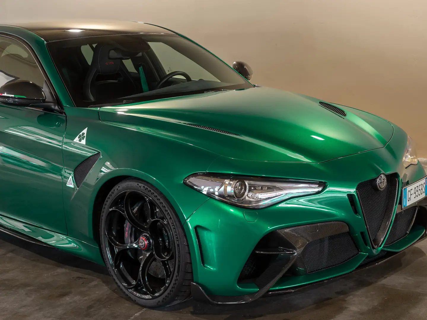 Alfa Romeo Giulia Giulia 2.9 V6 GTA Signed Kimi Räikkönen 1of1 Grün - 1