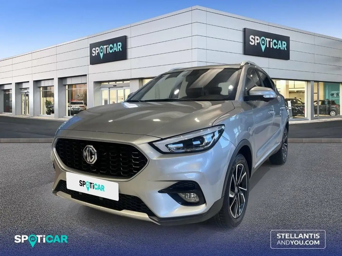 MG ZS 1.0T Luxury Grijs - 1