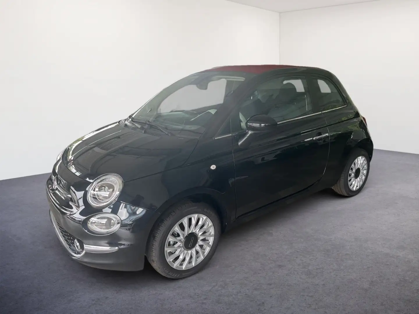 Fiat 500C 1.0 Cabrio DolceVita /KLIMA-AUT/NAV/TFT Schwarz - 1