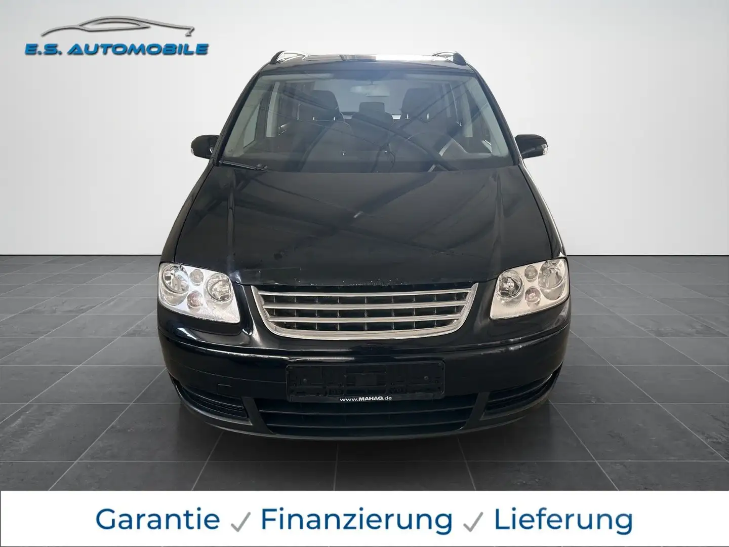 Volkswagen Touran 2.0 FSI TÜV-NEU/TEMPOMAT/SCHIEBEDACH/KLIM Schwarz - 2