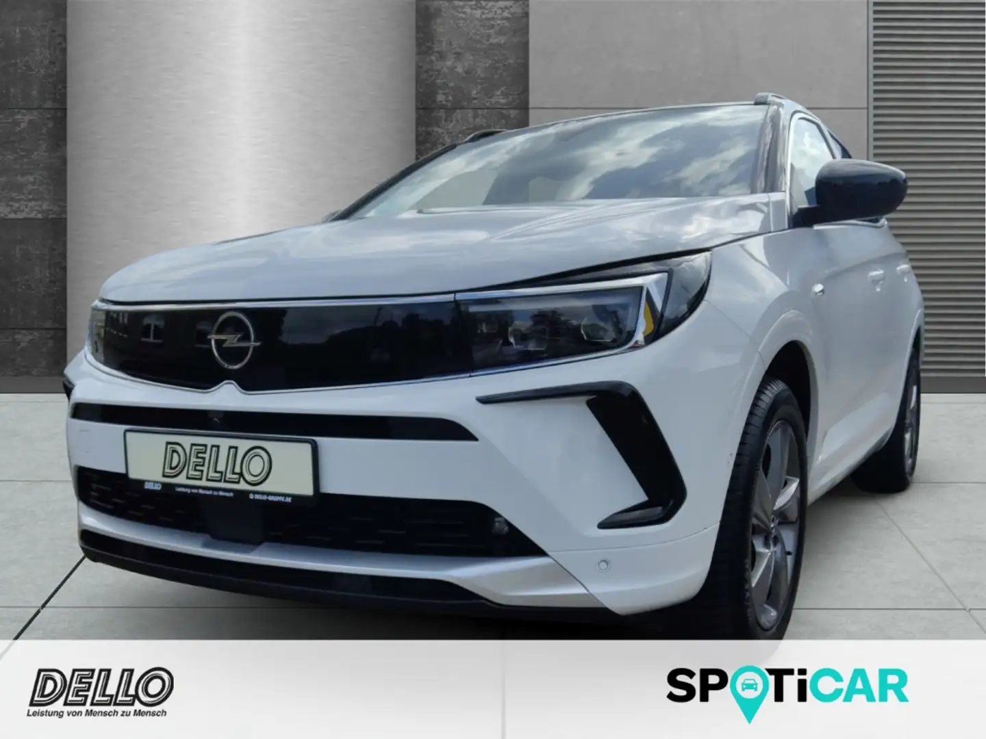 Opel Grandland Ultimate 1.2 T.,Parks.vo.u.hi.,Rückfk.,NAV,DAB Wit - 1