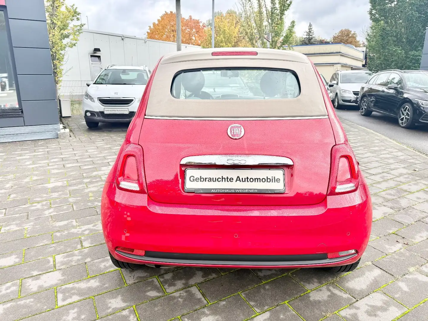 Fiat 500C Klima,PDC, Rot - 2