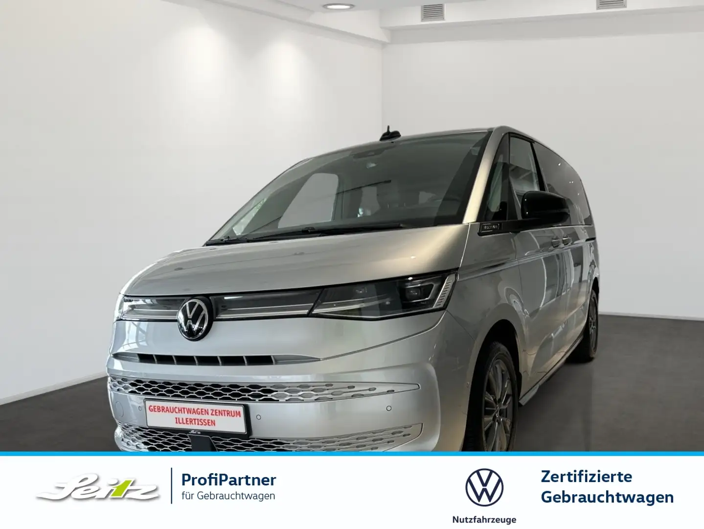 Volkswagen T7 Multivan 2.0 TDI LÜ Style *7-SITZER*AHK*PANO* Silber - 1