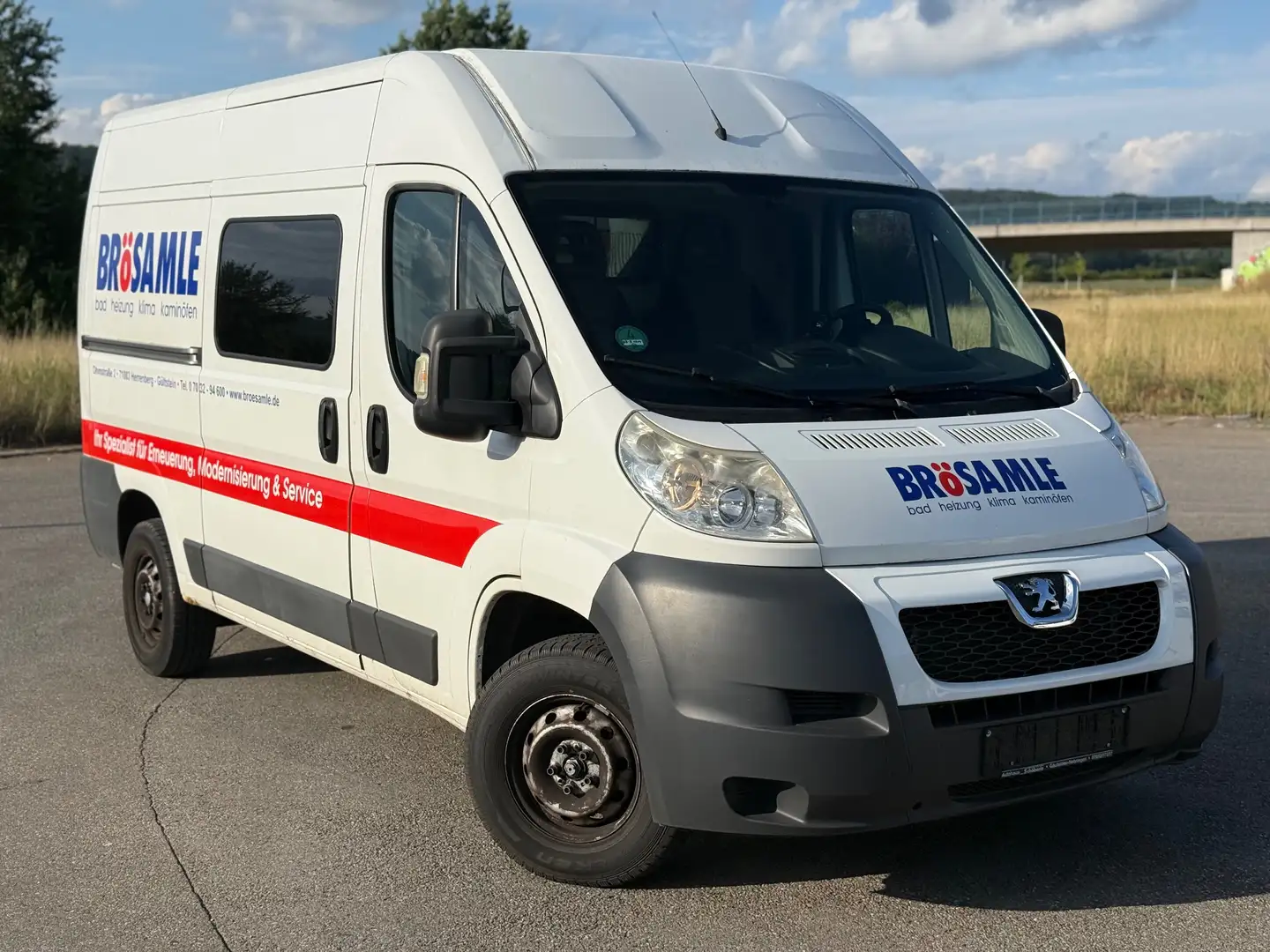 Peugeot Boxer Boxer HDi Klima | 3 Sitzer | TÜV 03/2026 Fehér - 1