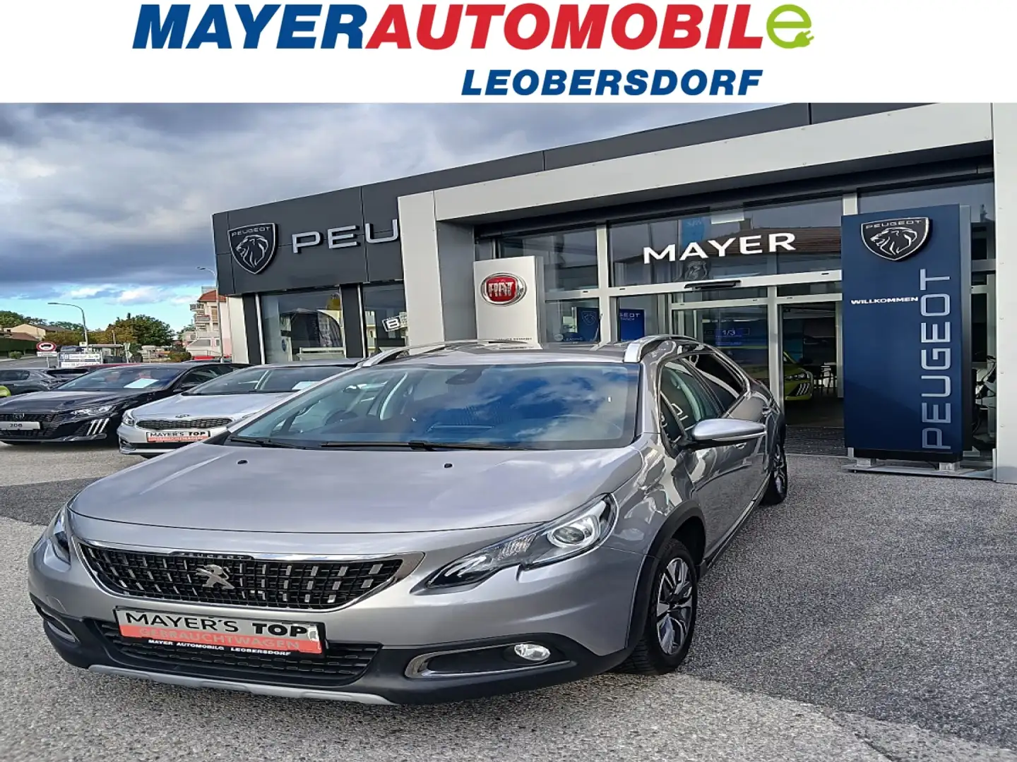 Peugeot 2008 1,6 BHDI Allure Grau - 1