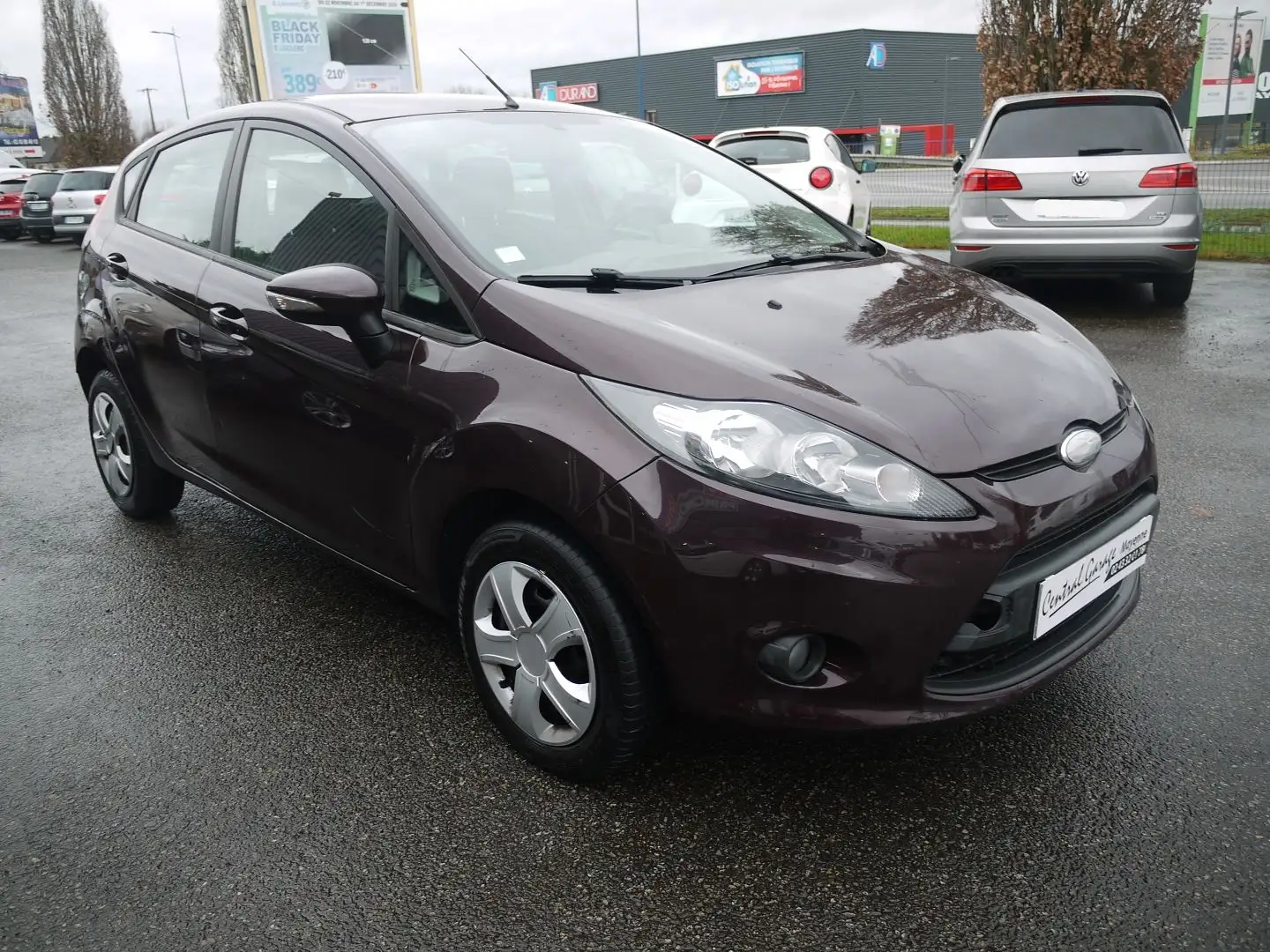 Ford Fiesta 1.6 TDCI 95CH FAP TREND PLUS 5P Rouge - 1