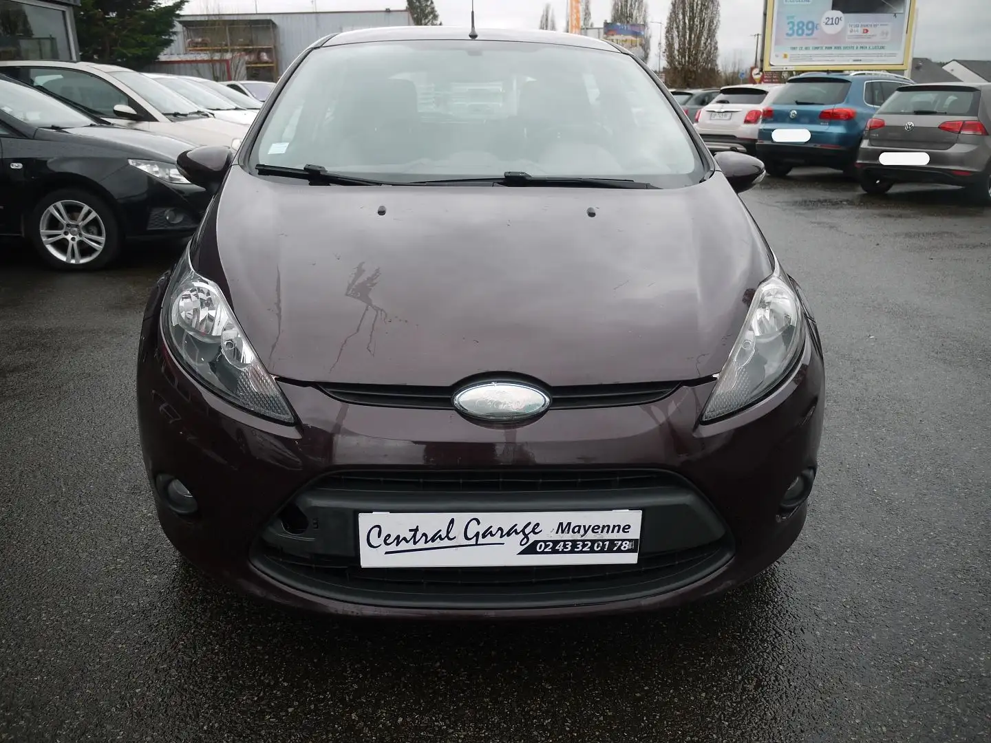 Ford Fiesta 1.6 TDCI 95CH FAP TREND PLUS 5P Rouge - 2