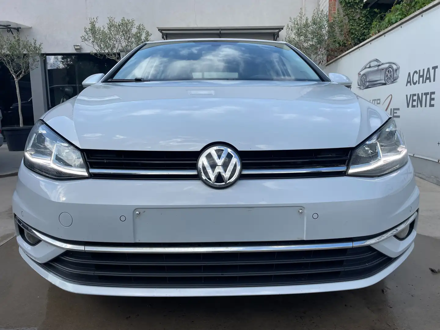 Volkswagen Golf Golf 1.0 TSI Highline Full Camera Cuir Clim Gps!! Argent - 2