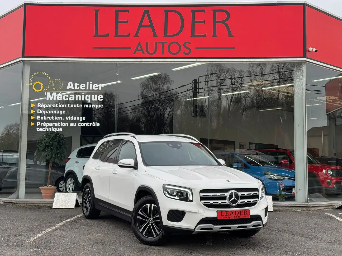 Mercedes-Benz GLB 180 🟩2.0 DIESEL 116CV - AUTOMATIQUE - GPS -GARANTIE Weiß - 1