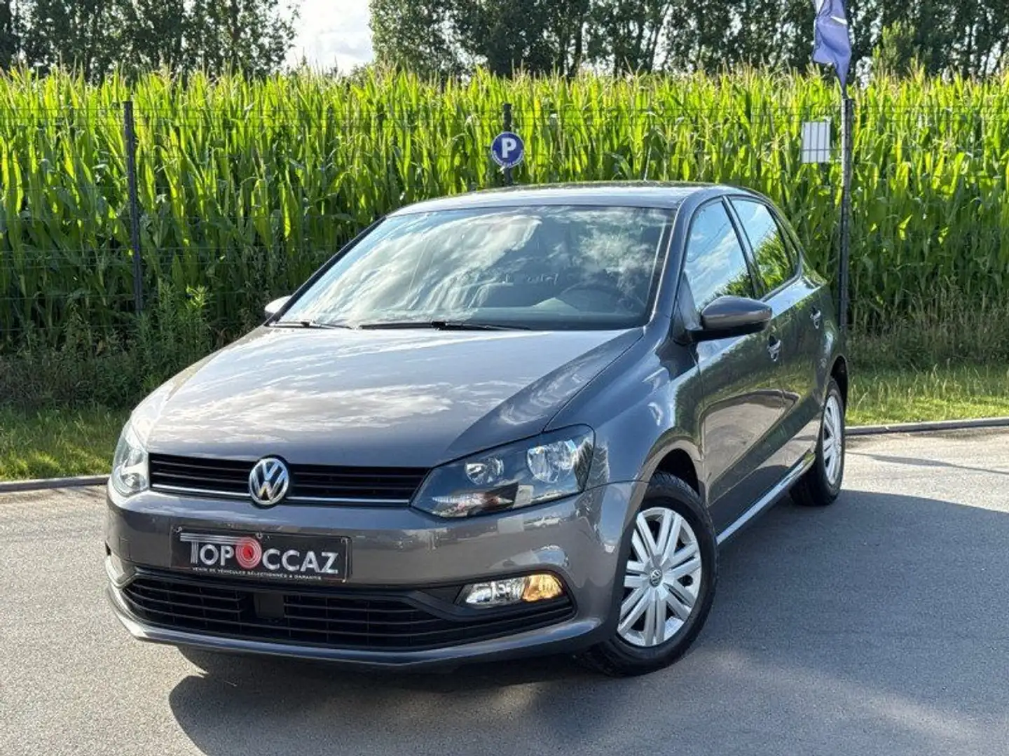 Volkswagen Polo 1.4 TDI 75CH CONFORTLINE 5 PORTES * 10/2016 * 139. Gris - 1