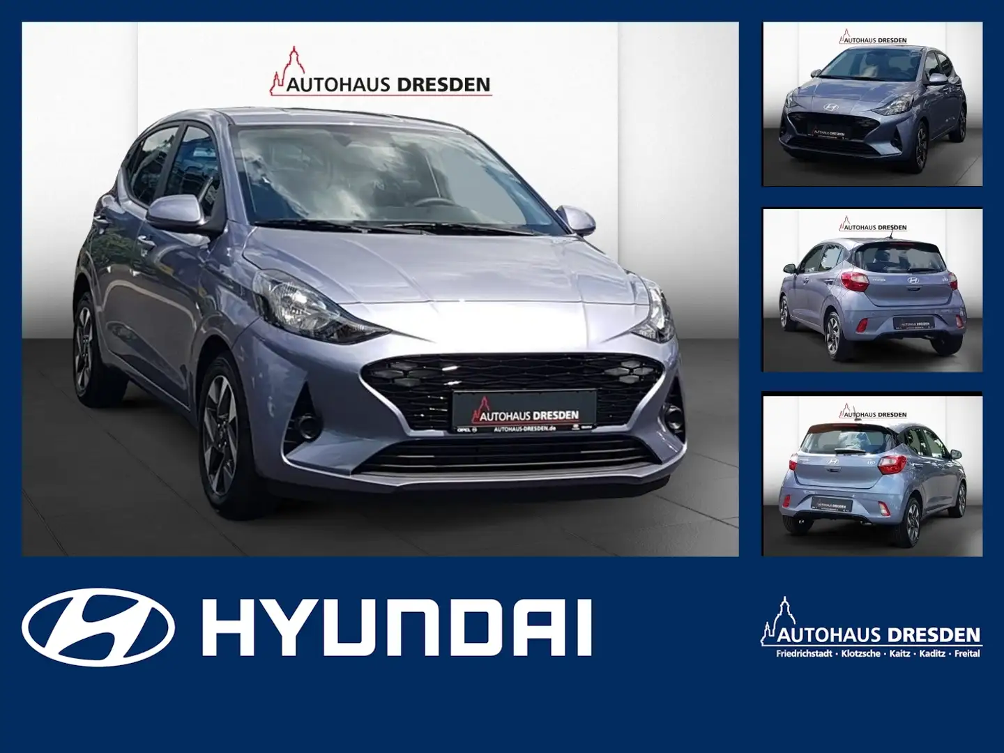 Hyundai i10 1.0 Trend *NAVI*DAB*KLIMA*PDC*KAM*SHZ* Azul - 1