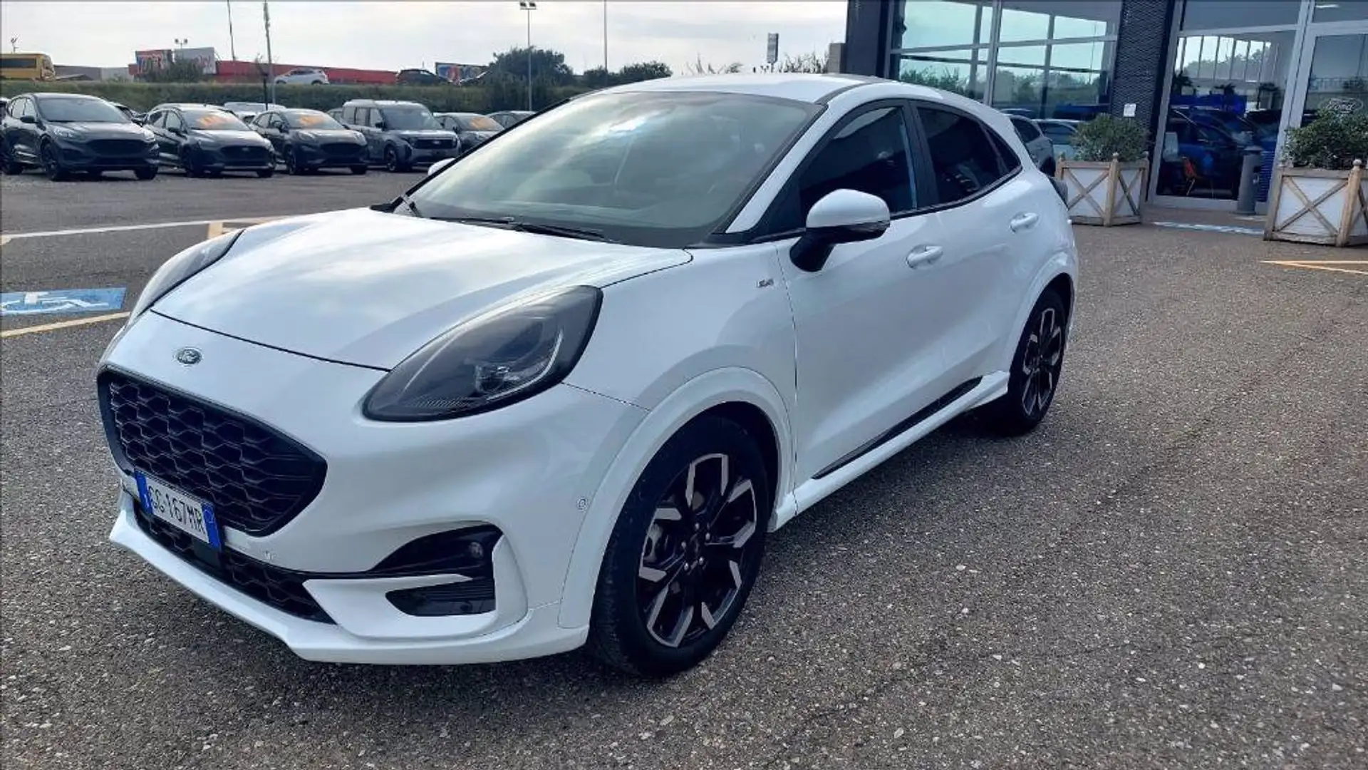 Ford Puma 1.0 ecoboost h ST-Line X s&s 125cv Blanc - 1