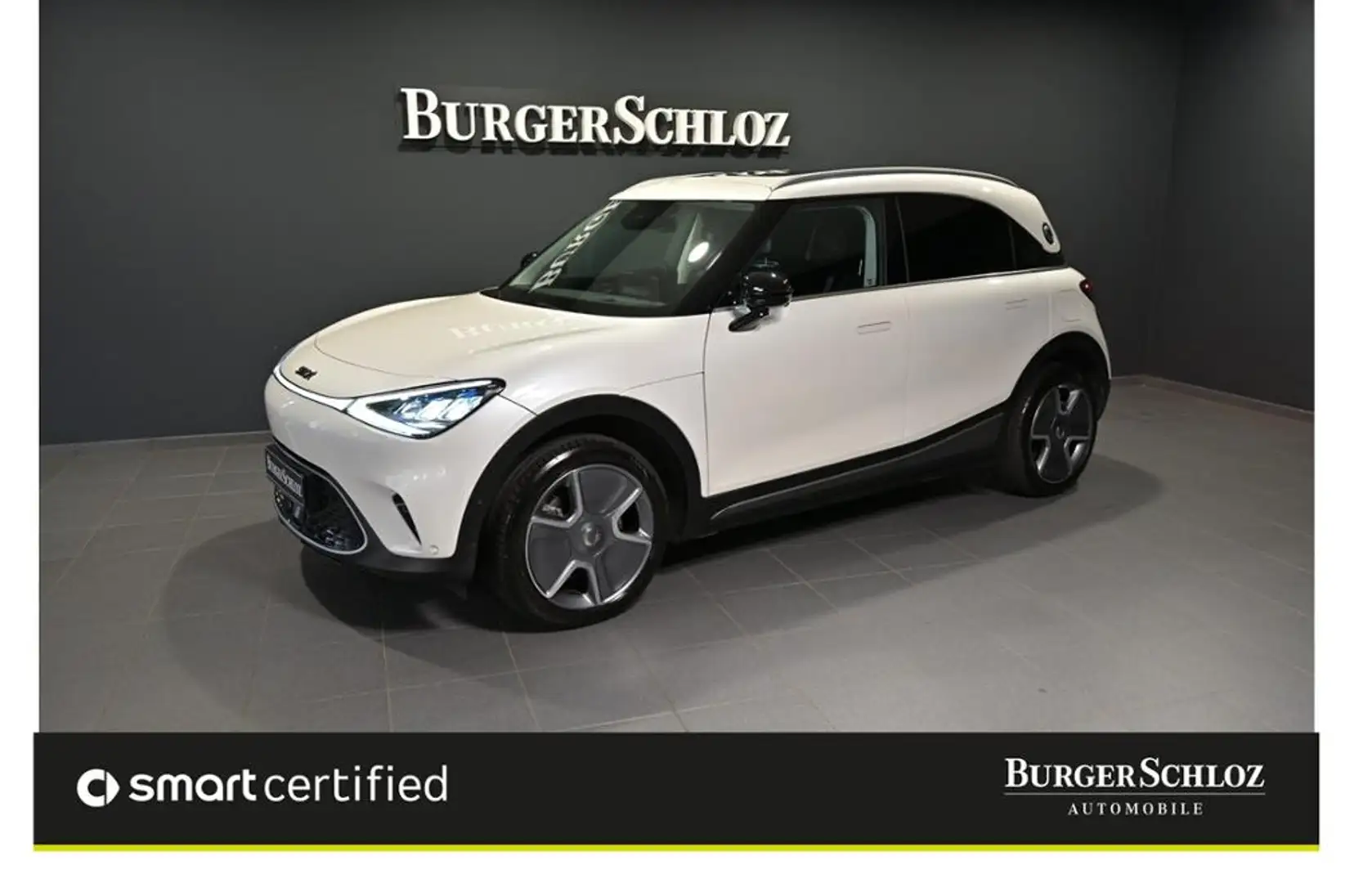 smart #1 Pulse AWD PANO/HUD/360/AMB./PDC/DIST. Weiß - 1