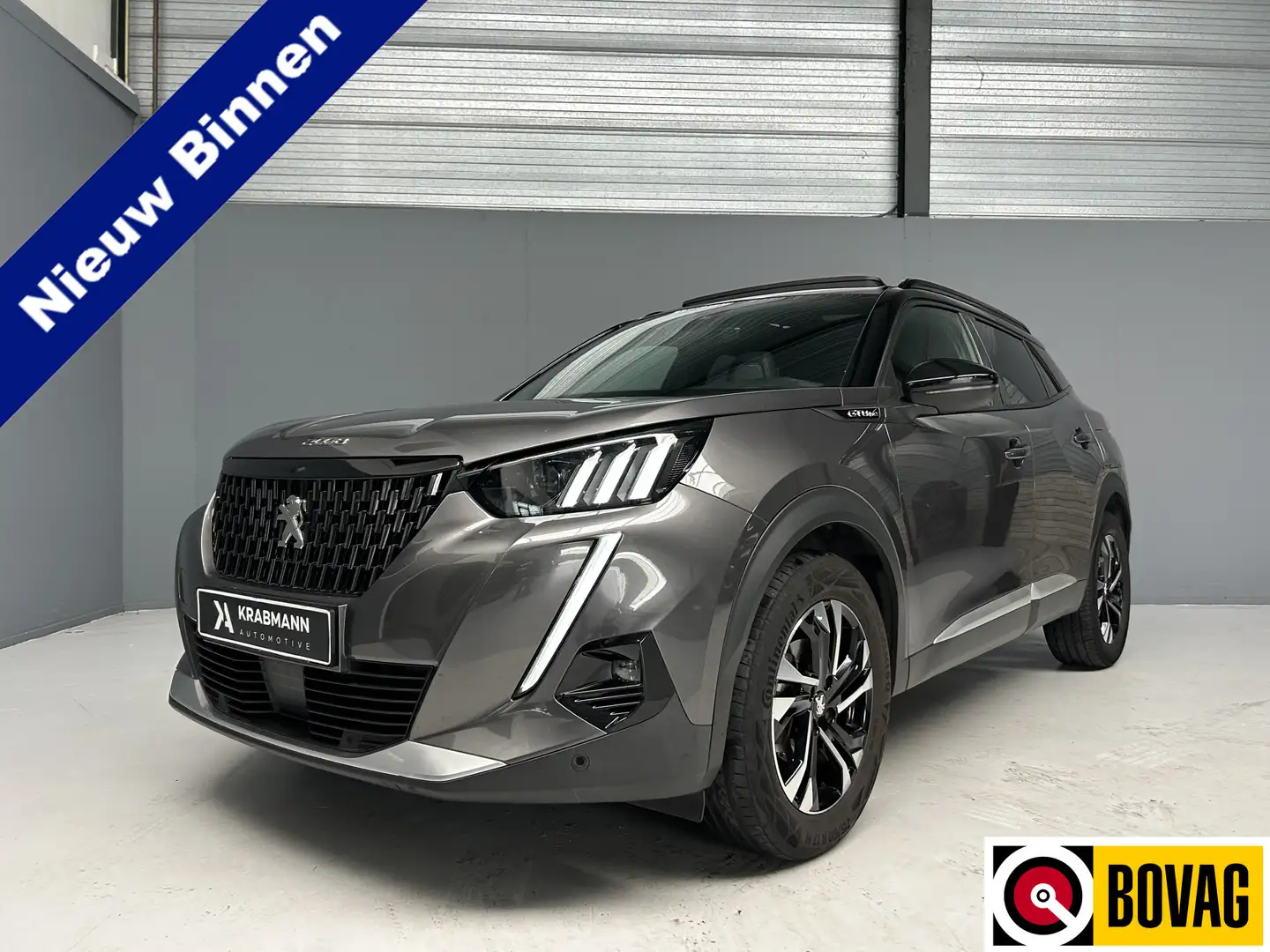 Peugeot 2008 1.2 PureTech GT-Line Automaat|Nwe Riem|Pano|Camera Gris - 1