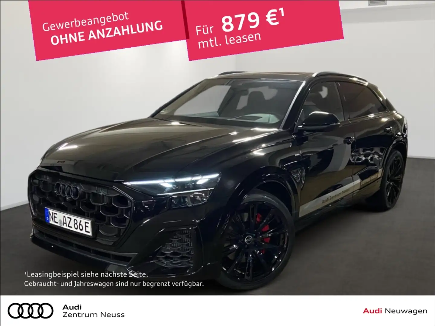 Audi Q8 TFSI E-HYBRID QUATTRO 290kW TIPTRONIC Zwart - 1
