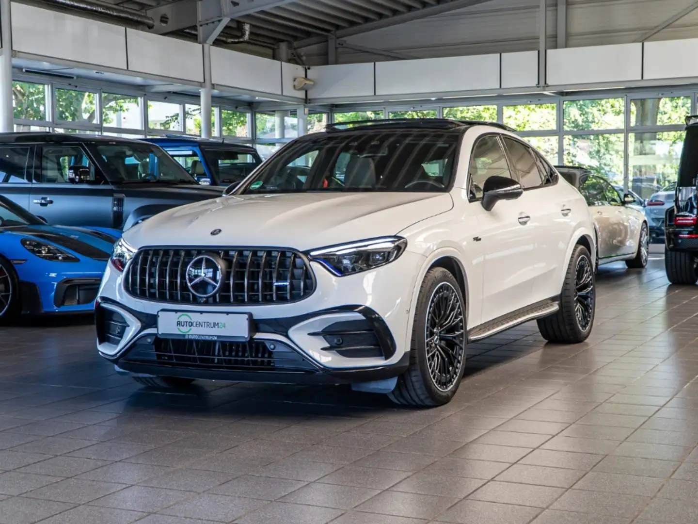 Mercedes-Benz GLC 43 AMG Coupe Premium+ Pano Burm Memo HUD Wit - 2