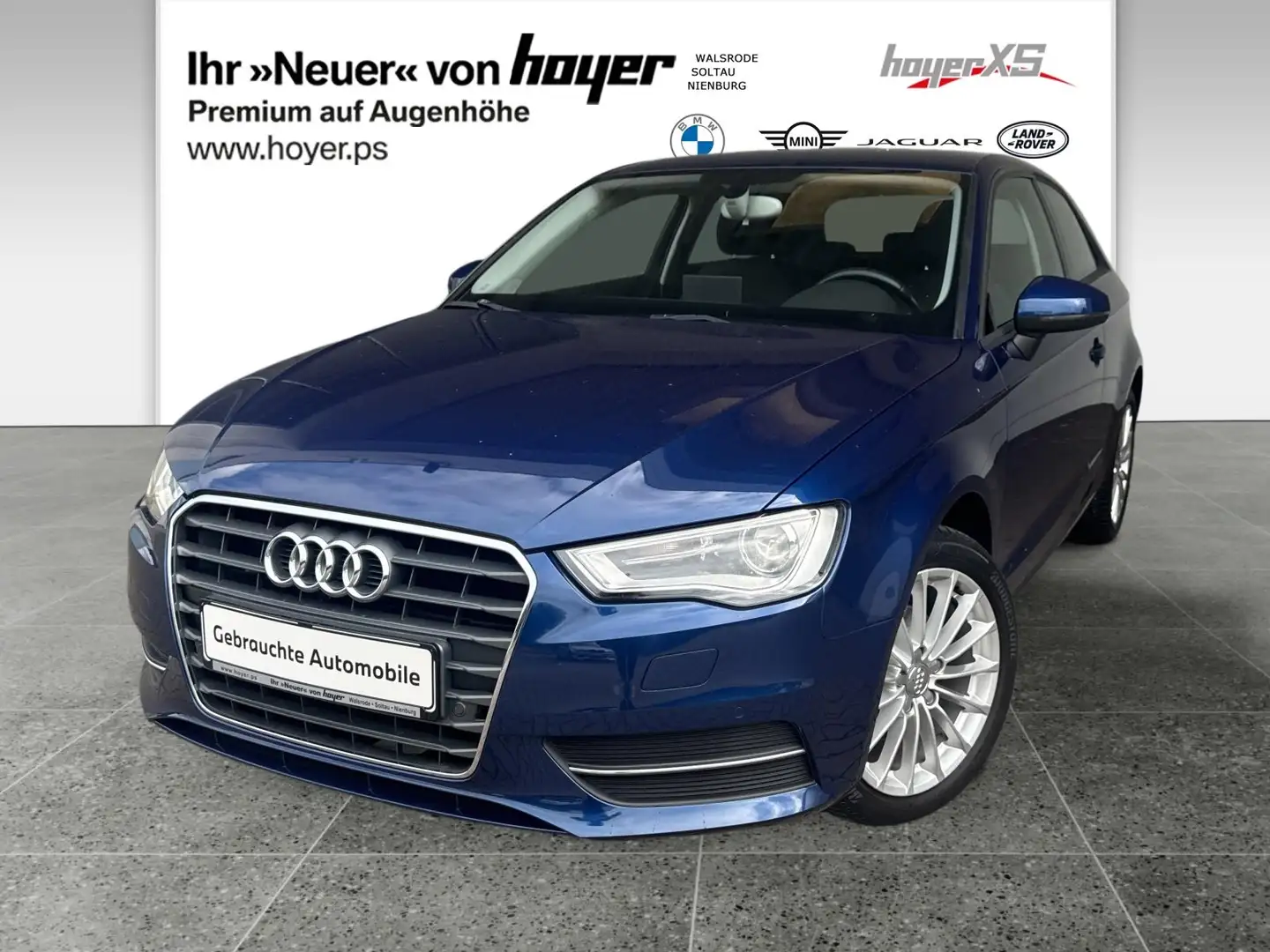 Audi A3 1.6 TDI (clean diesel) S tronic Attraction Bleu - 1