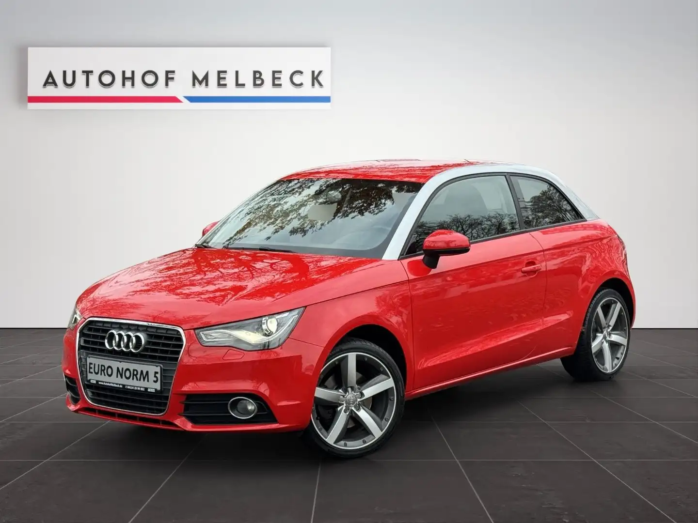 Audi A1 Ambition *XENON*KLIMA*PDC*S-HEFT* Rot - 1