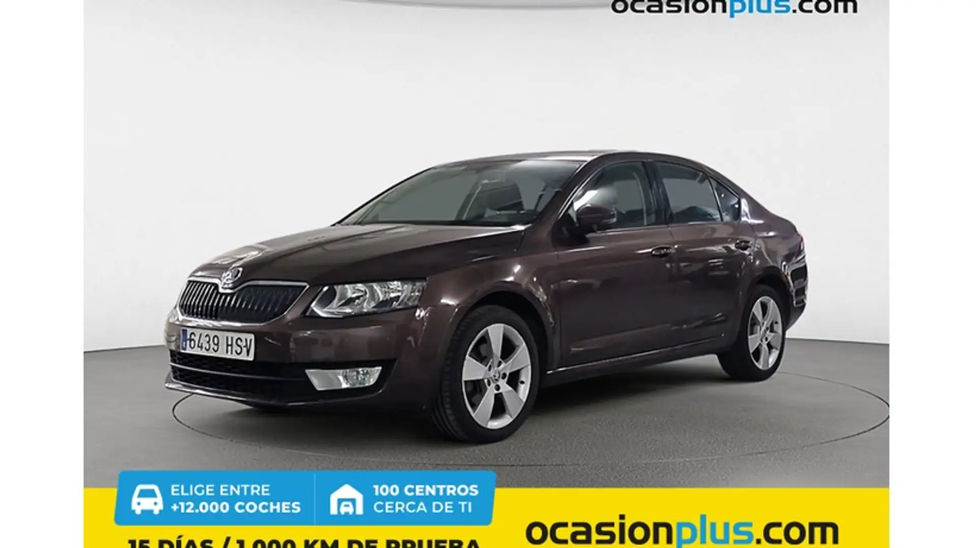 Skoda Octavia 2.0TDI CR Elegance Marrón - 1
