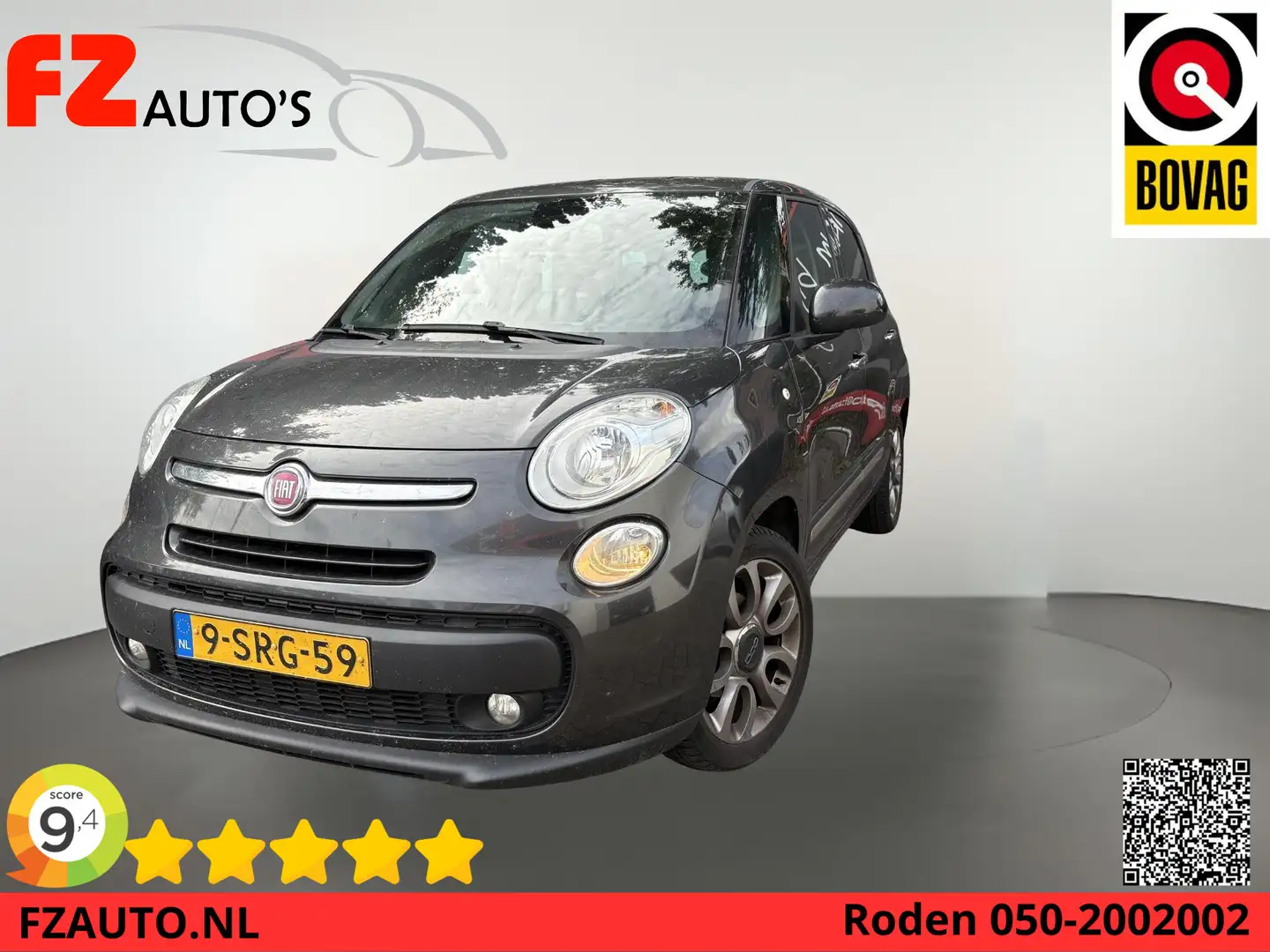 Fiat 500L Living 0.9 TwinAir Lounge 7p. - Climate Controle - Grijs - 1