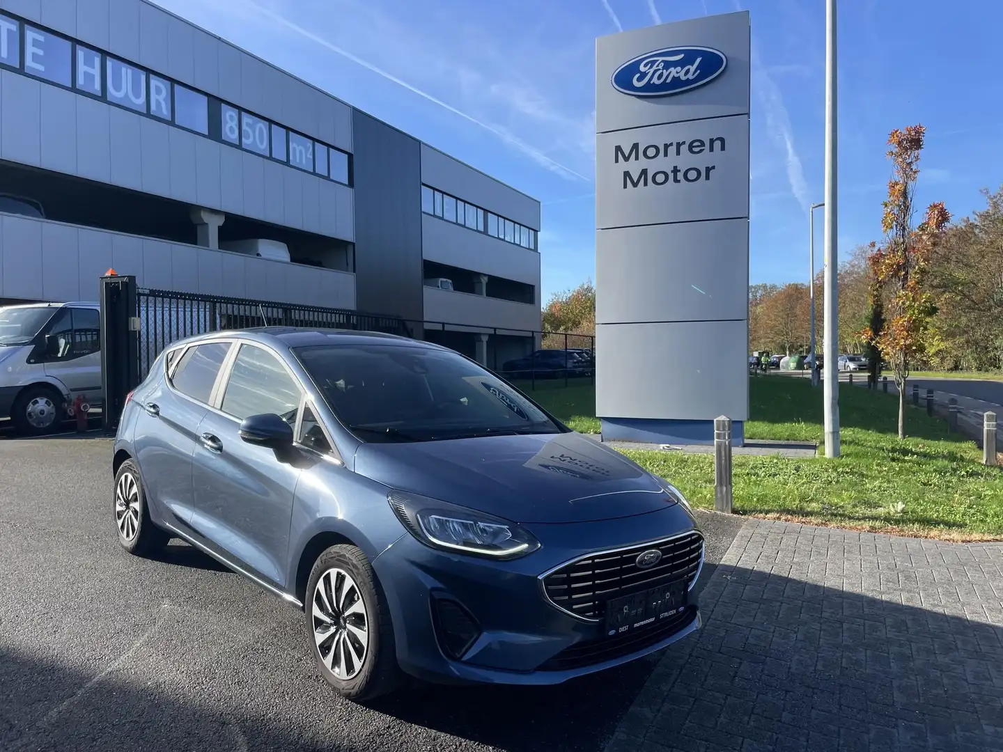 Ford Fiesta EcoBoost mHEV Titanium *76635* OC0581 Bleu - 1