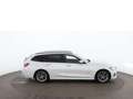 BMW 318 d Touring Aut LED AHK SKY STANDHZ RADAR LEDER Weiß - thumbnail 2