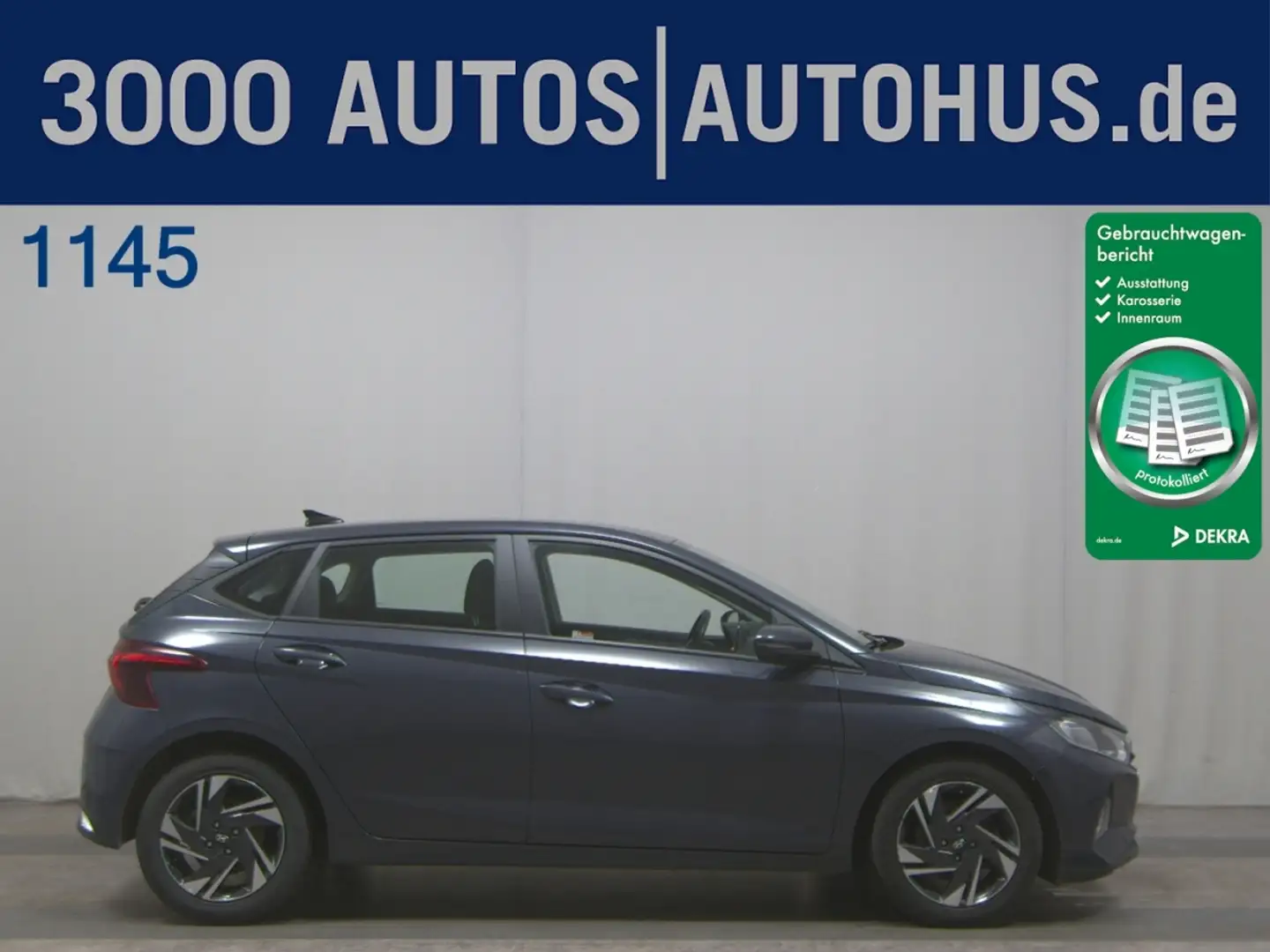 Hyundai i20 1.0 DigiTacho Bluetooth Klima Grau - 1