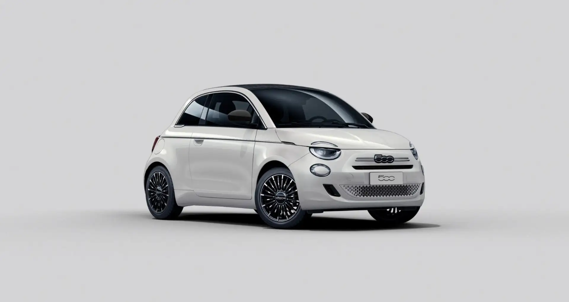 Fiat 500C Hybrid Cabrio Hybrid La Prima Blanc - 1