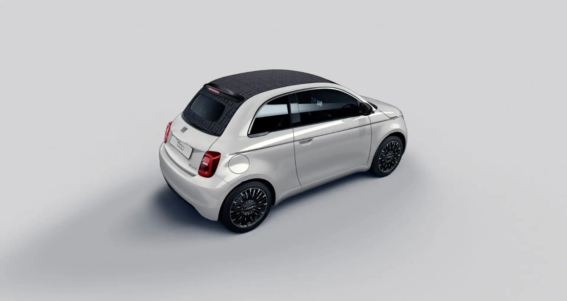 Fiat 500C Hybrid Cabrio Hybrid La Prima Blanc - 2