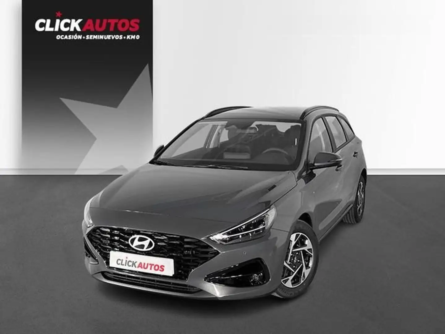 Hyundai i30 1.0 TGDI 100CV 48V Klass Gris - 1