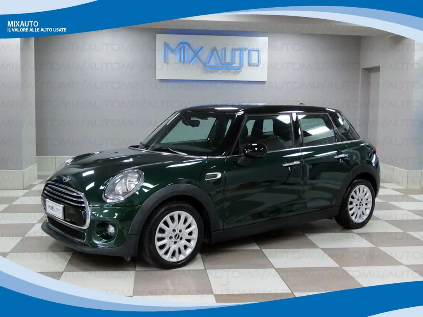 MINI Cooper D 5 Porte AUT EU6 Verde - 1