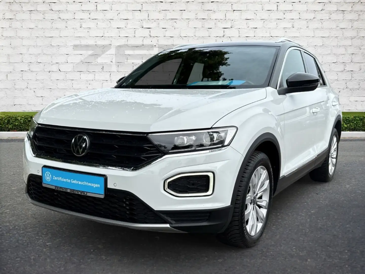 Volkswagen T-Roc 2.0 TSI DSG Sport 4Motion StandHZG AHK Weiß - 2