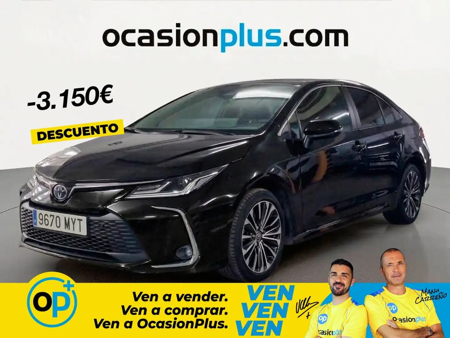 Toyota Corolla Sedán 140H Style Negro - 1