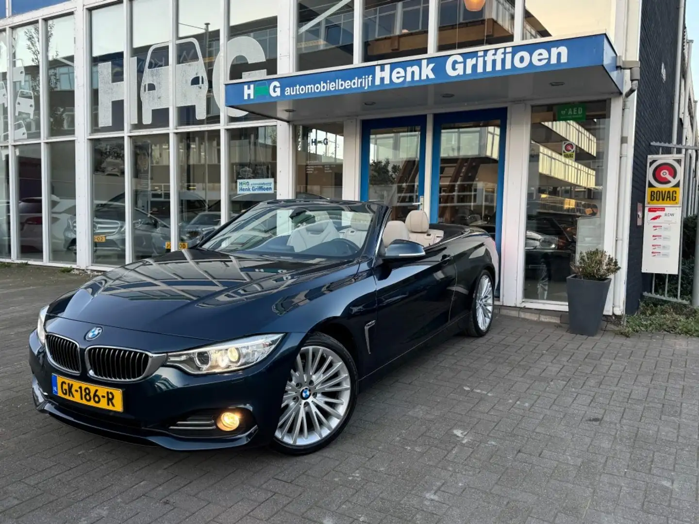 BMW 420 420i High Executive I Leer I Stoelverwarming I Xen Bleu - 1