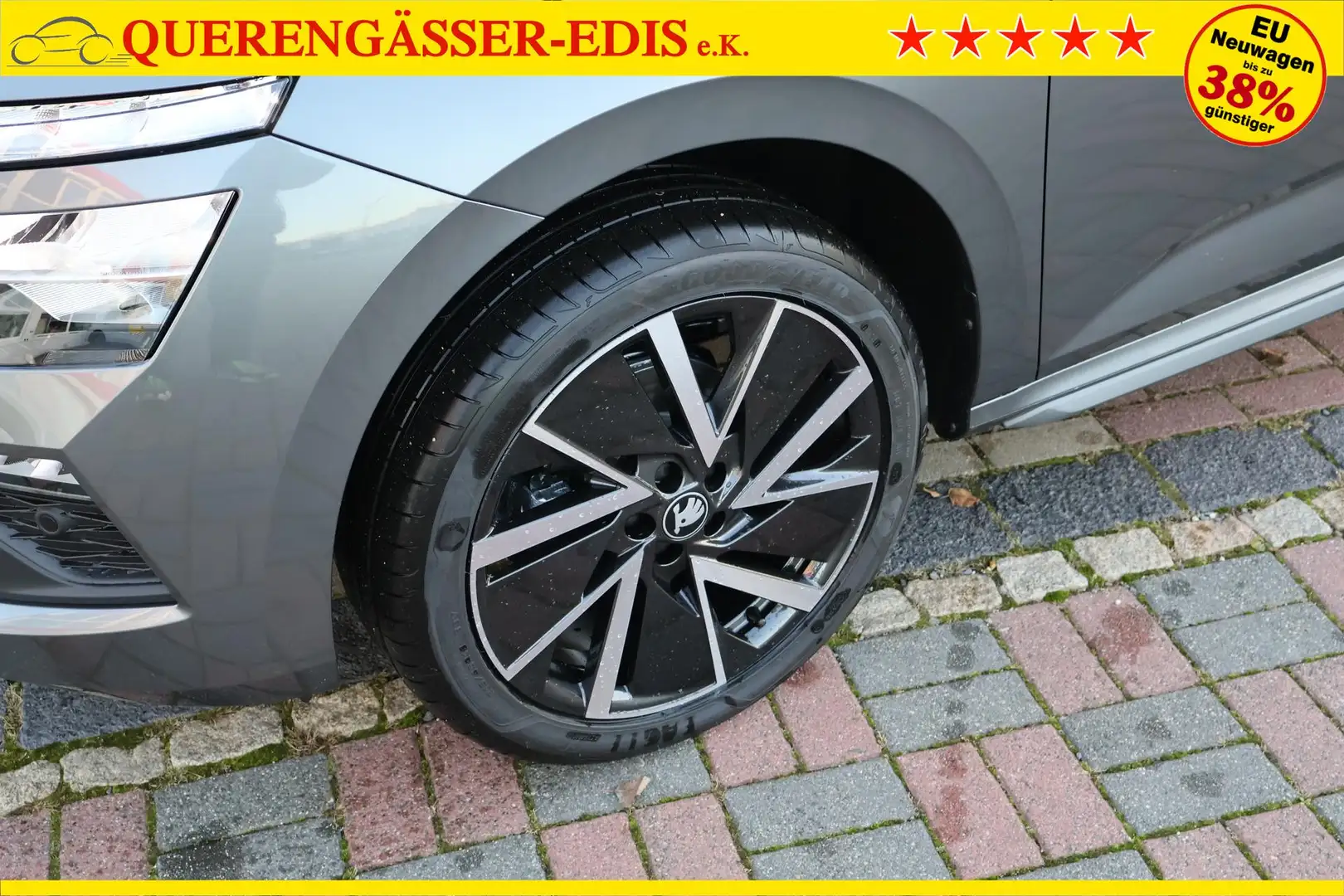 Skoda Kamiq 1.5TSI "130LET Premium" *Kessy*Matrix*AHK*el. ... Grau - 2