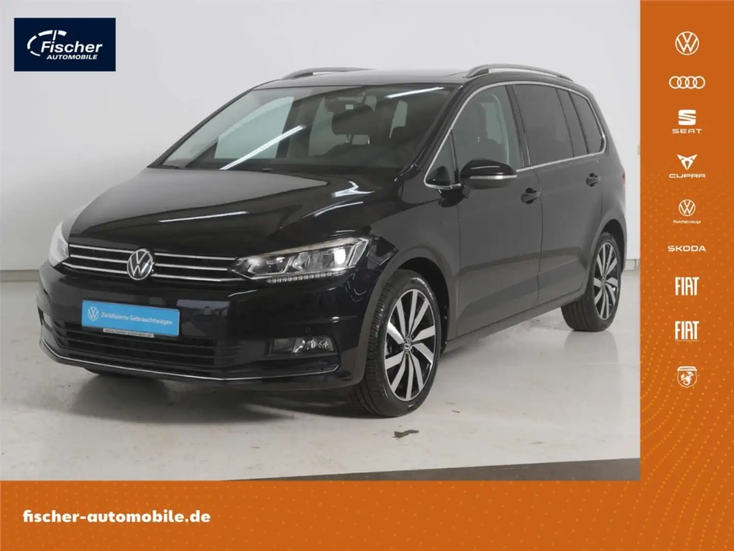 Volkswagen Touran 1.5 TSI Highline Schwarz - 1
