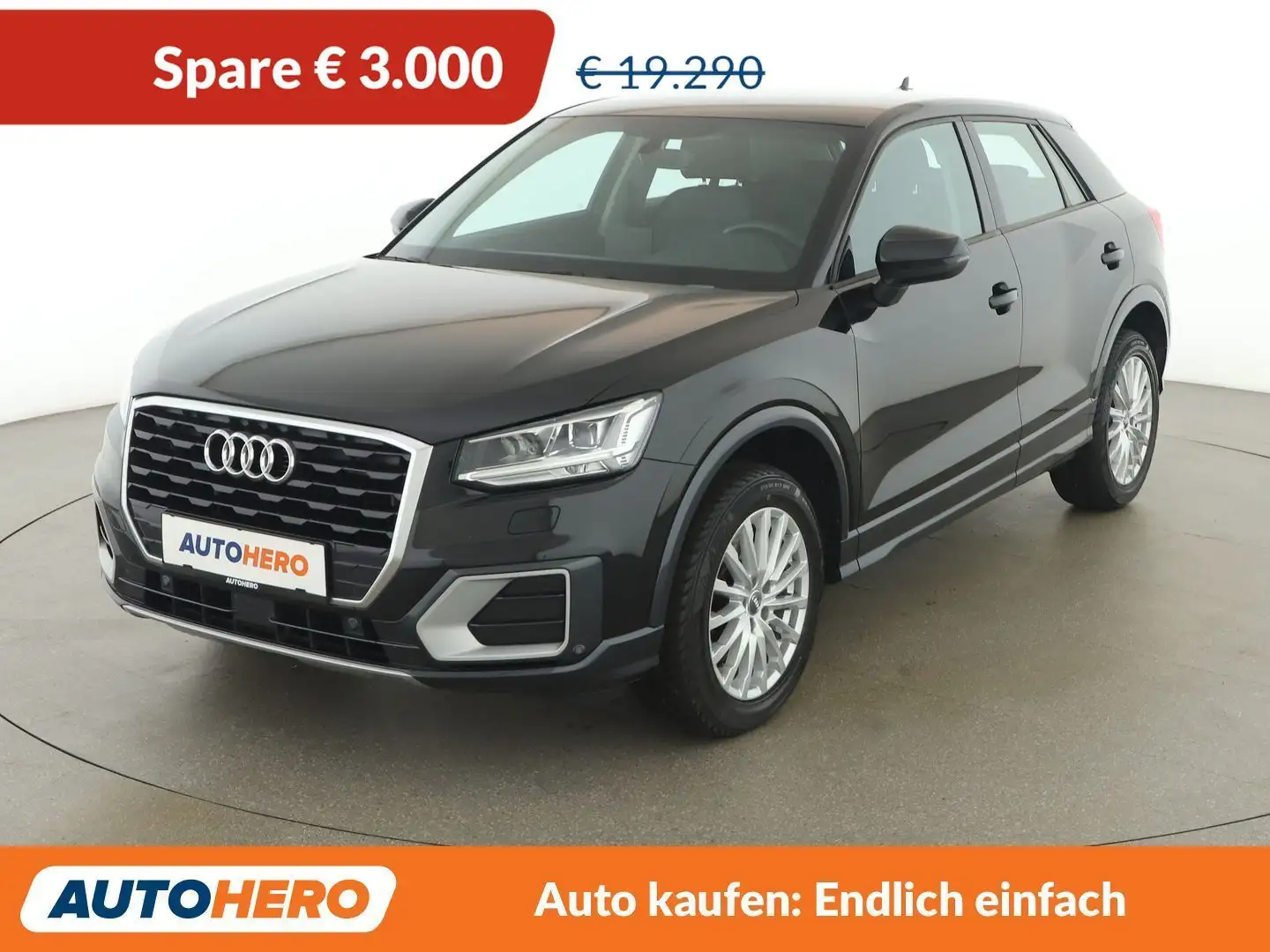Audi Q2 1.4 TFSI ACT Design Aut. *LED*NAVI*CAM*TEMPO* Schwarz - 1