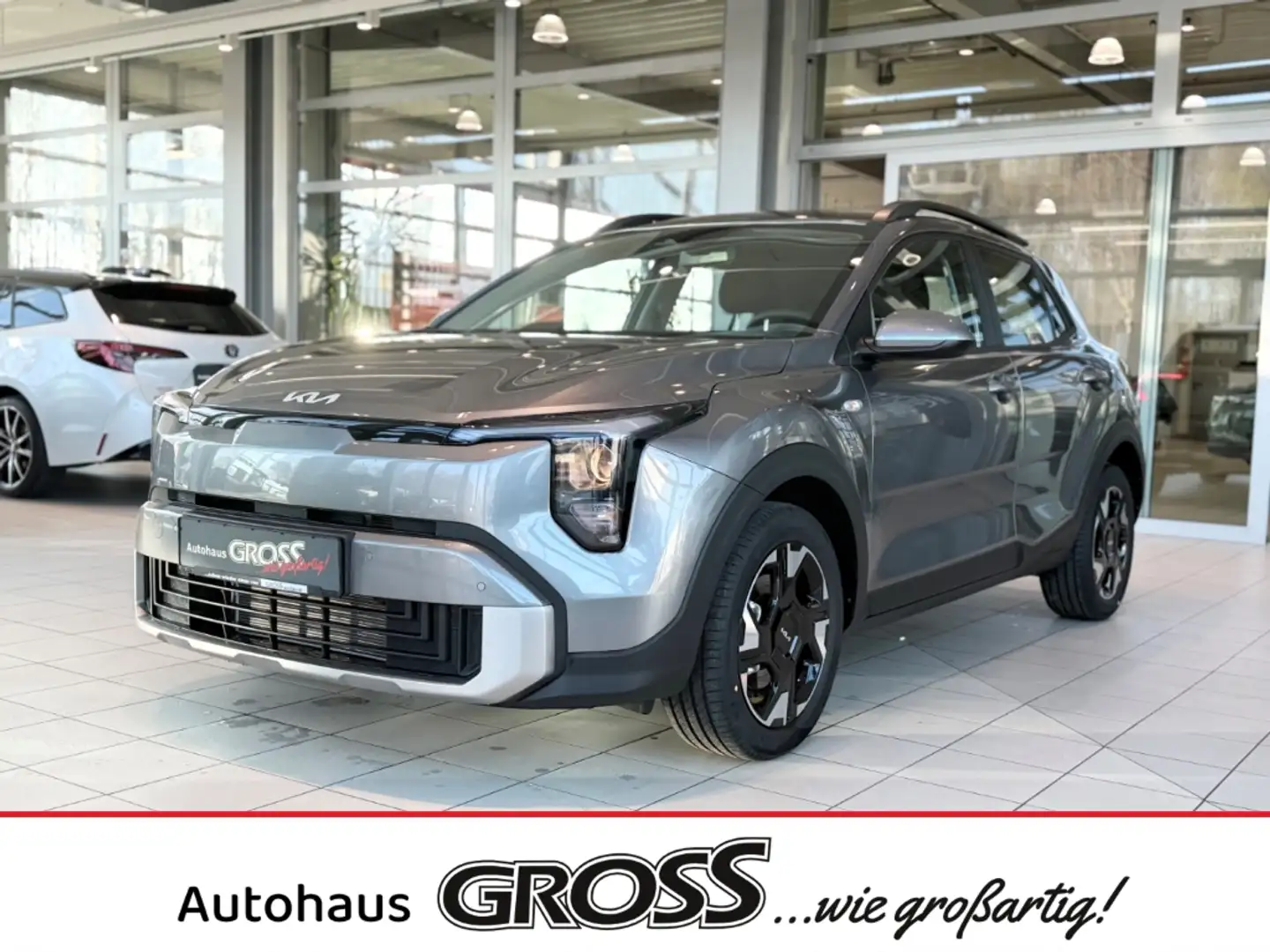 Kia Stonic Navi LED Apple CarPlay Android Auto Klimaautom DAB Gris - 1