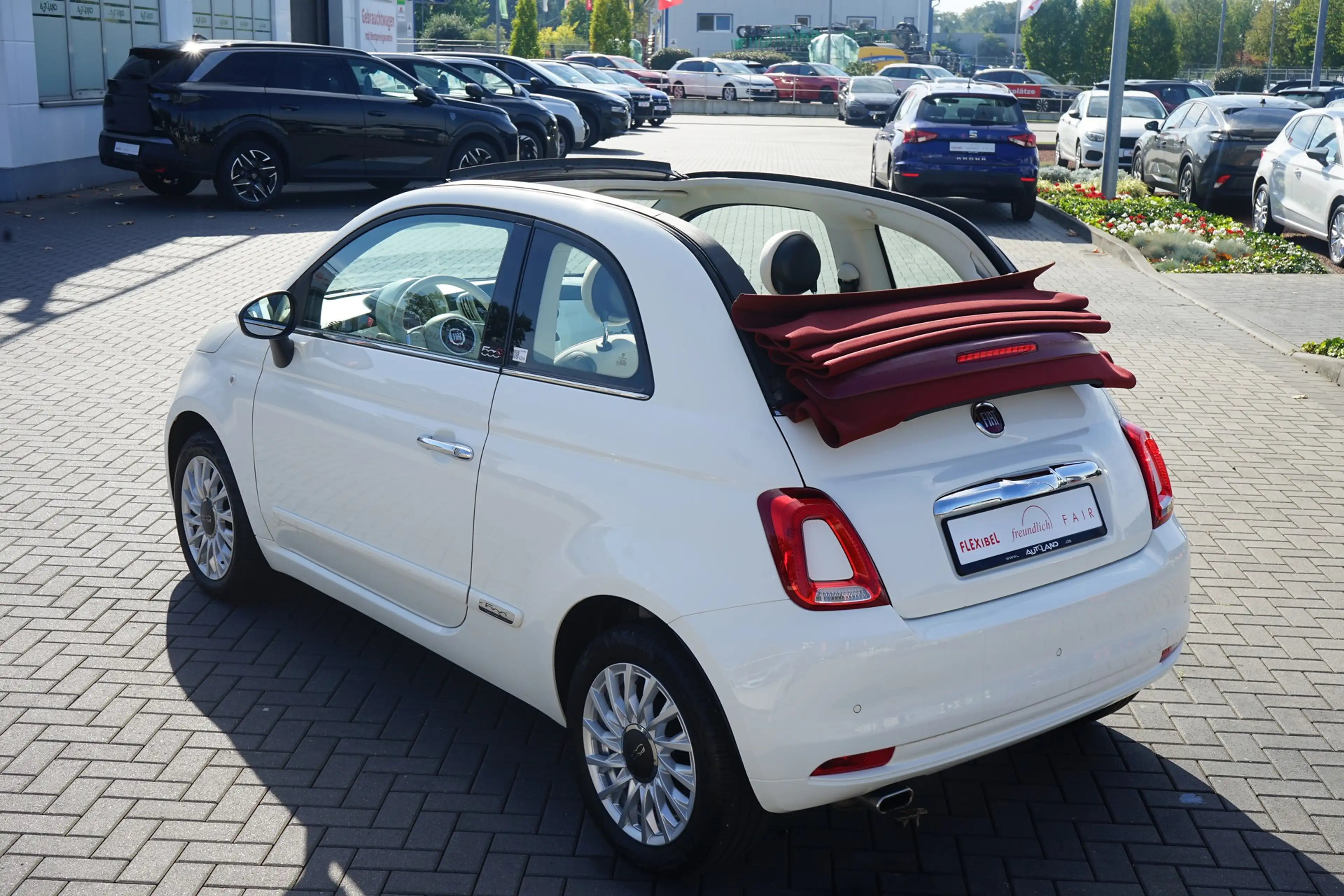 Fiat 500C 1.2 Lounge Sitzheizung Klima Schiebedach — photo 11