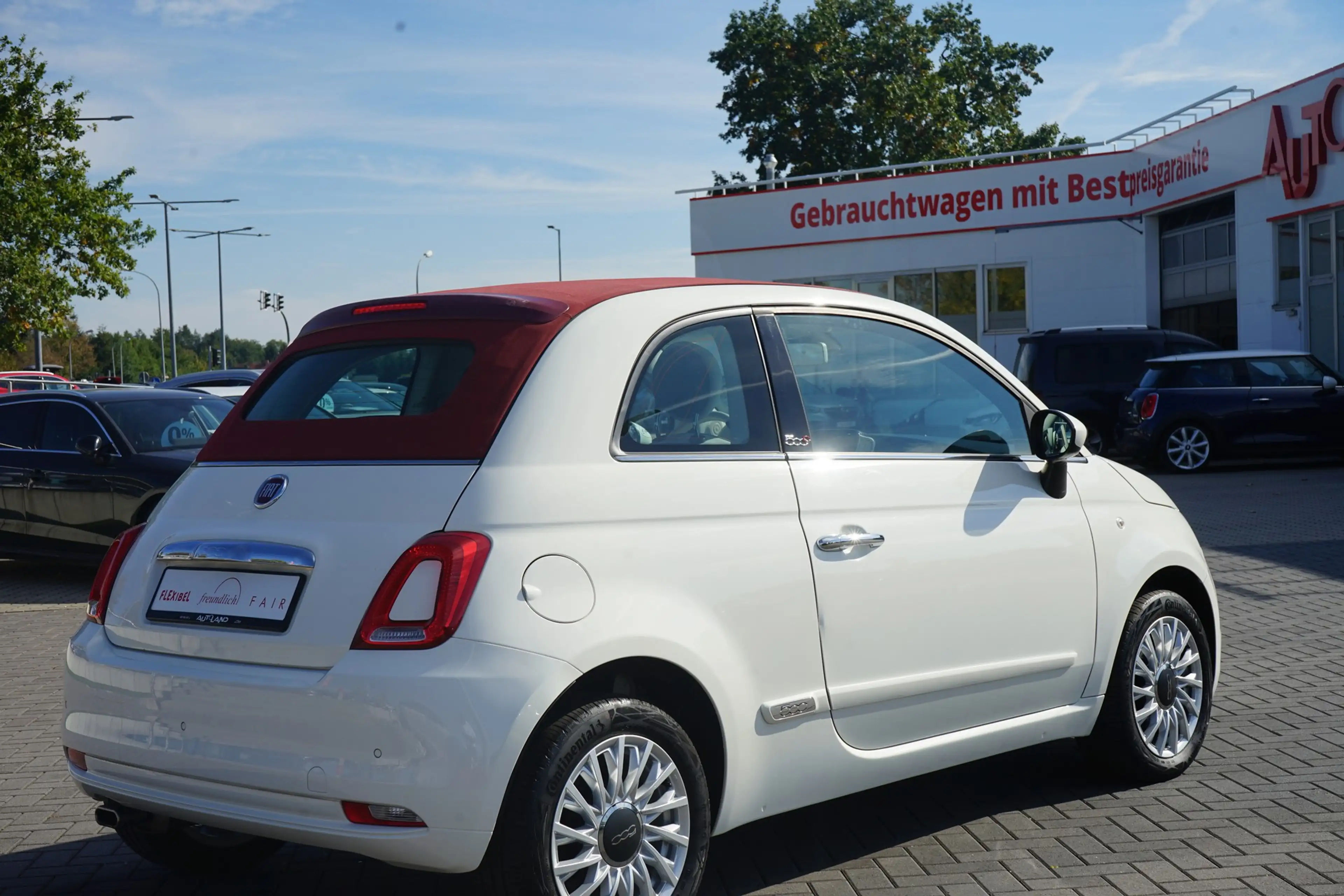 Fiat 500C 1.2 Lounge Sitzheizung Klima Schiebedach — photo 6