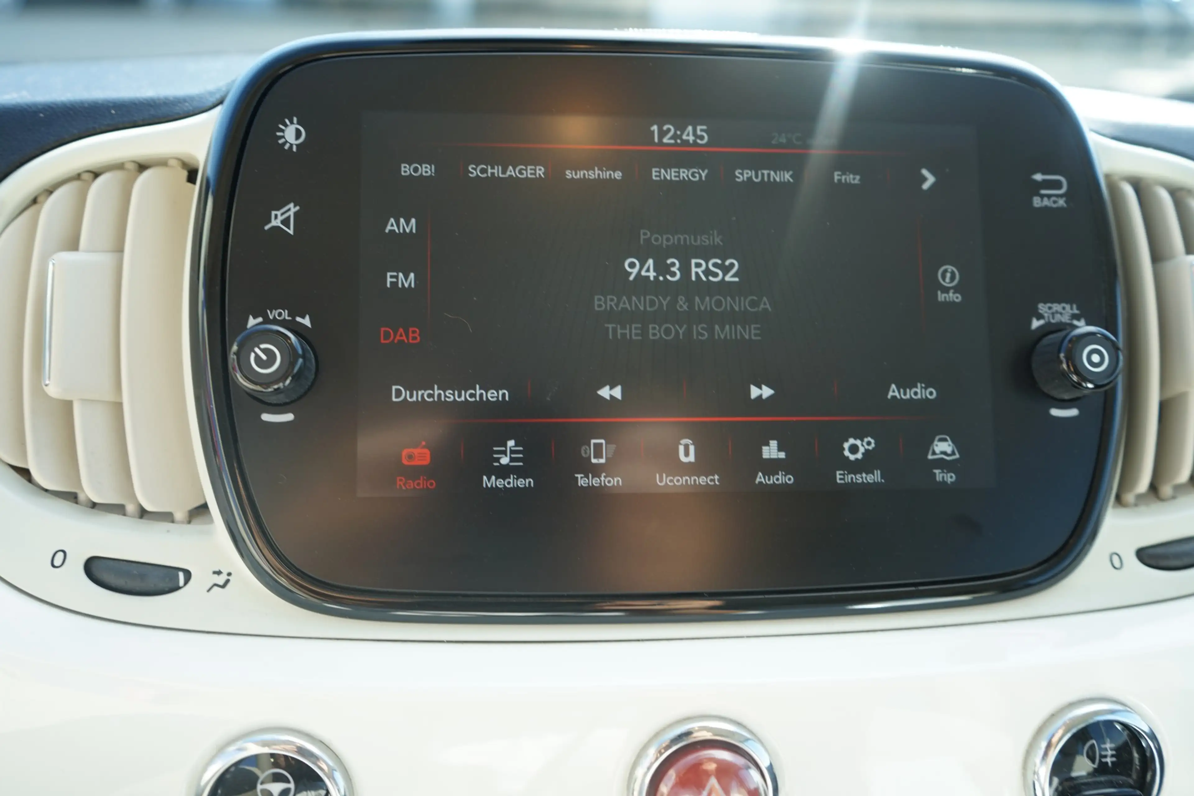 Fiat 500C 1.2 Lounge Sitzheizung Klima Schiebedach — photo 12