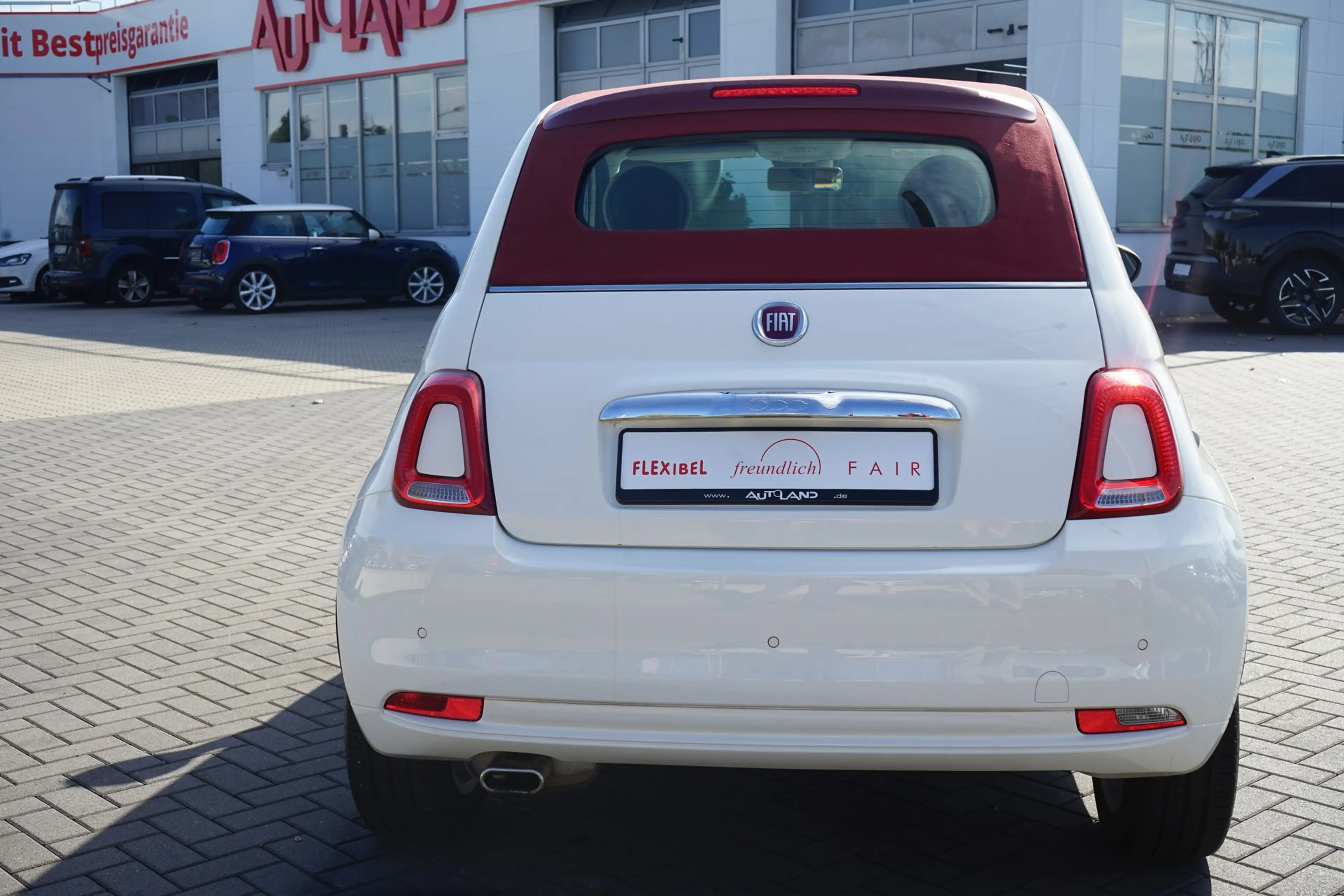 Fiat 500C 1.2 Lounge Sitzheizung Klima Schiebedach — photo 7