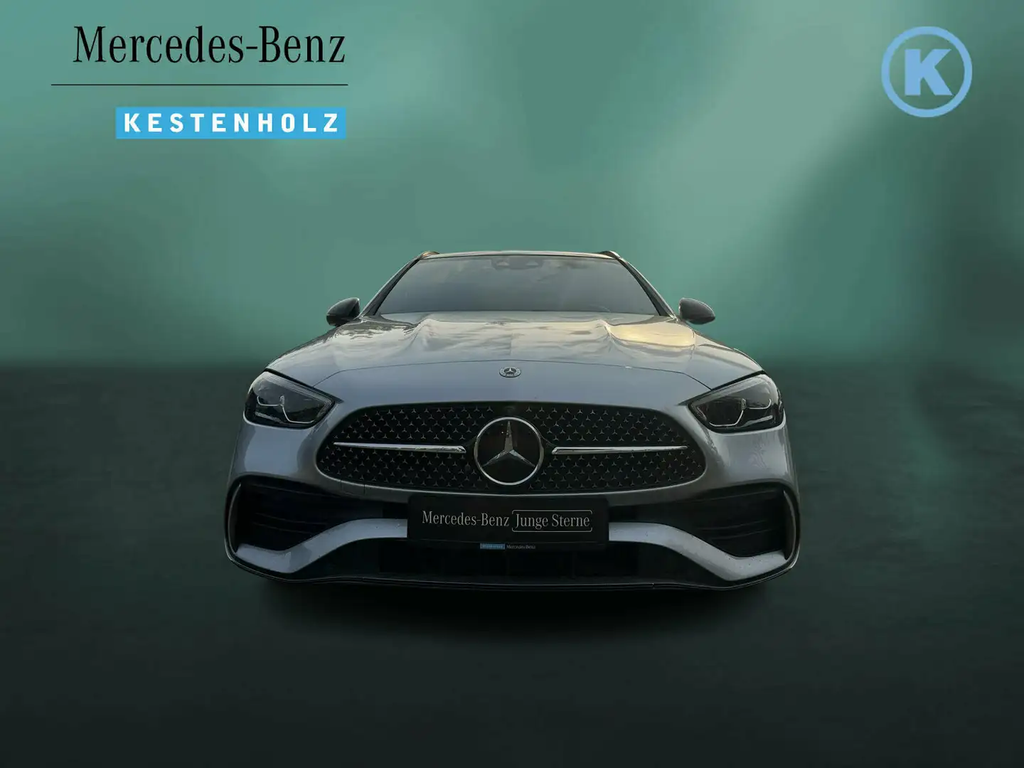 Mercedes-Benz C 300 C 300 d T AMG+NIGHT+AHK+DISTRONIC+PANO+360°+HUD Silber - 2