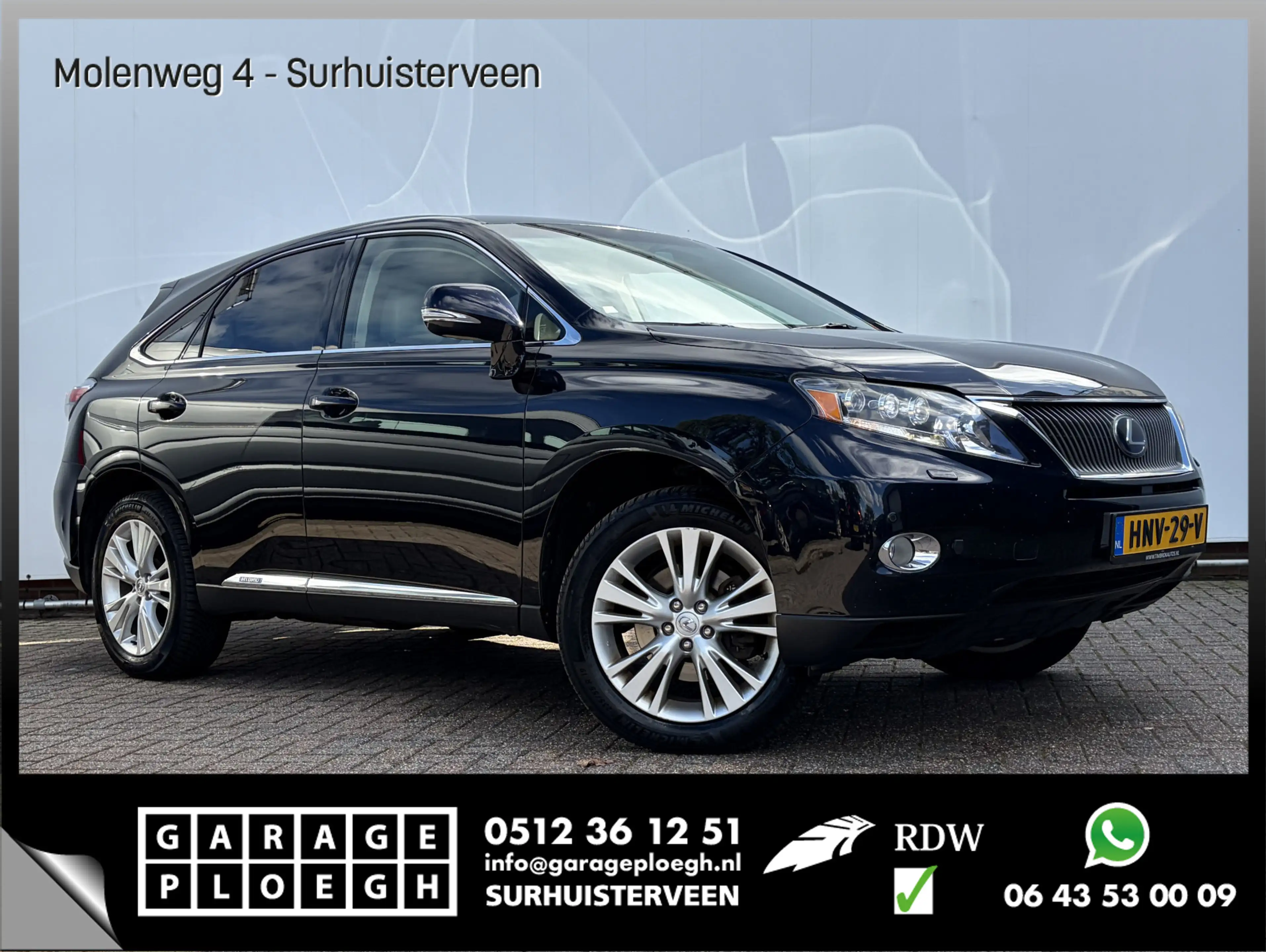 Lexus RX 450h 4WD Executive Head-up Memory Leer Trekhaak tegen m