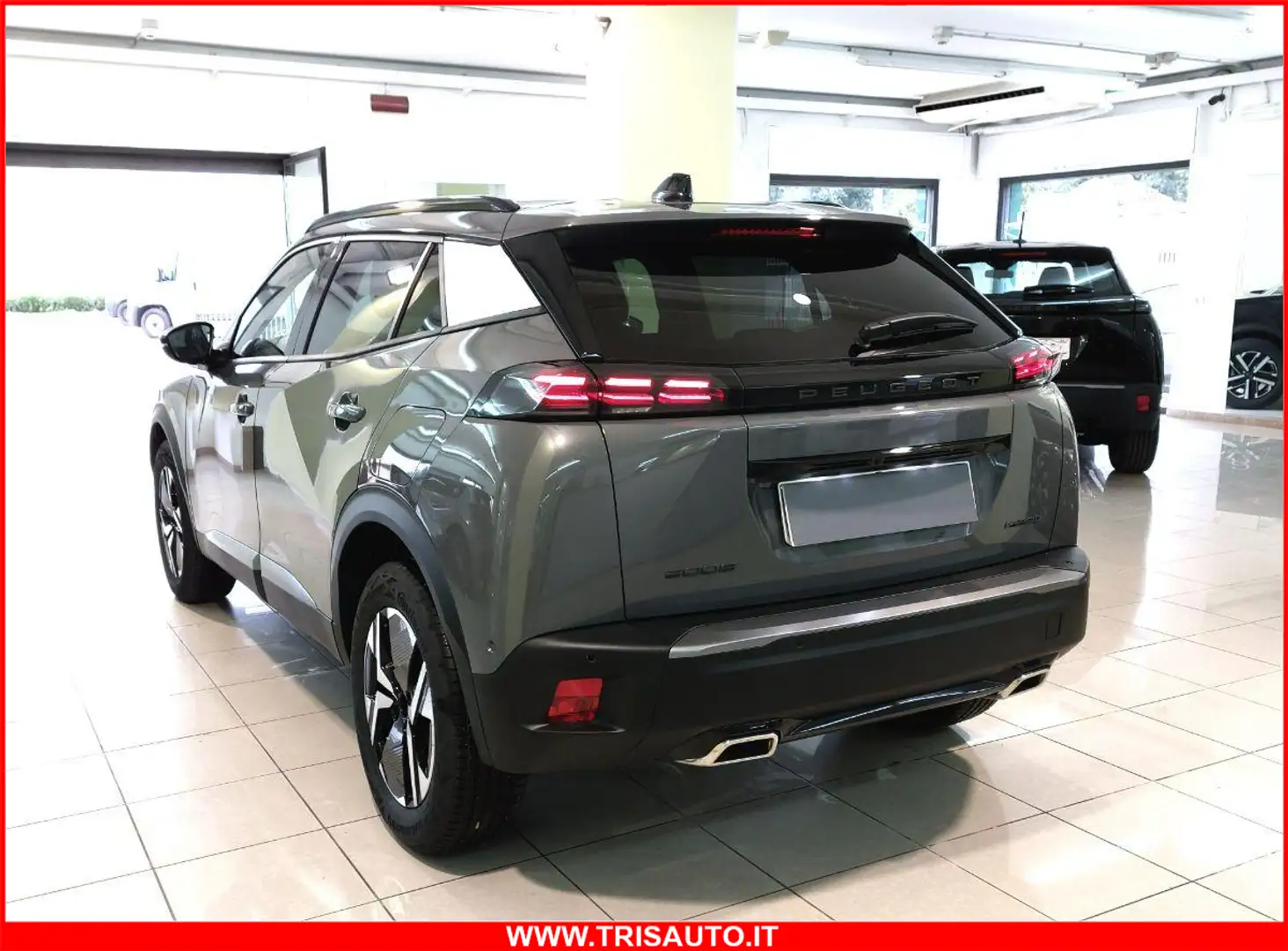 Peugeot 2008 NOLEGGIO Allure (FULL LED+PELLE+NAVI) Grigio - 2